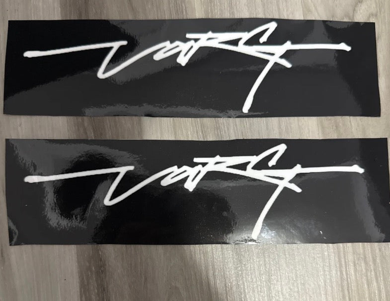 Varg stickers (may be a lil small not 100% sure)