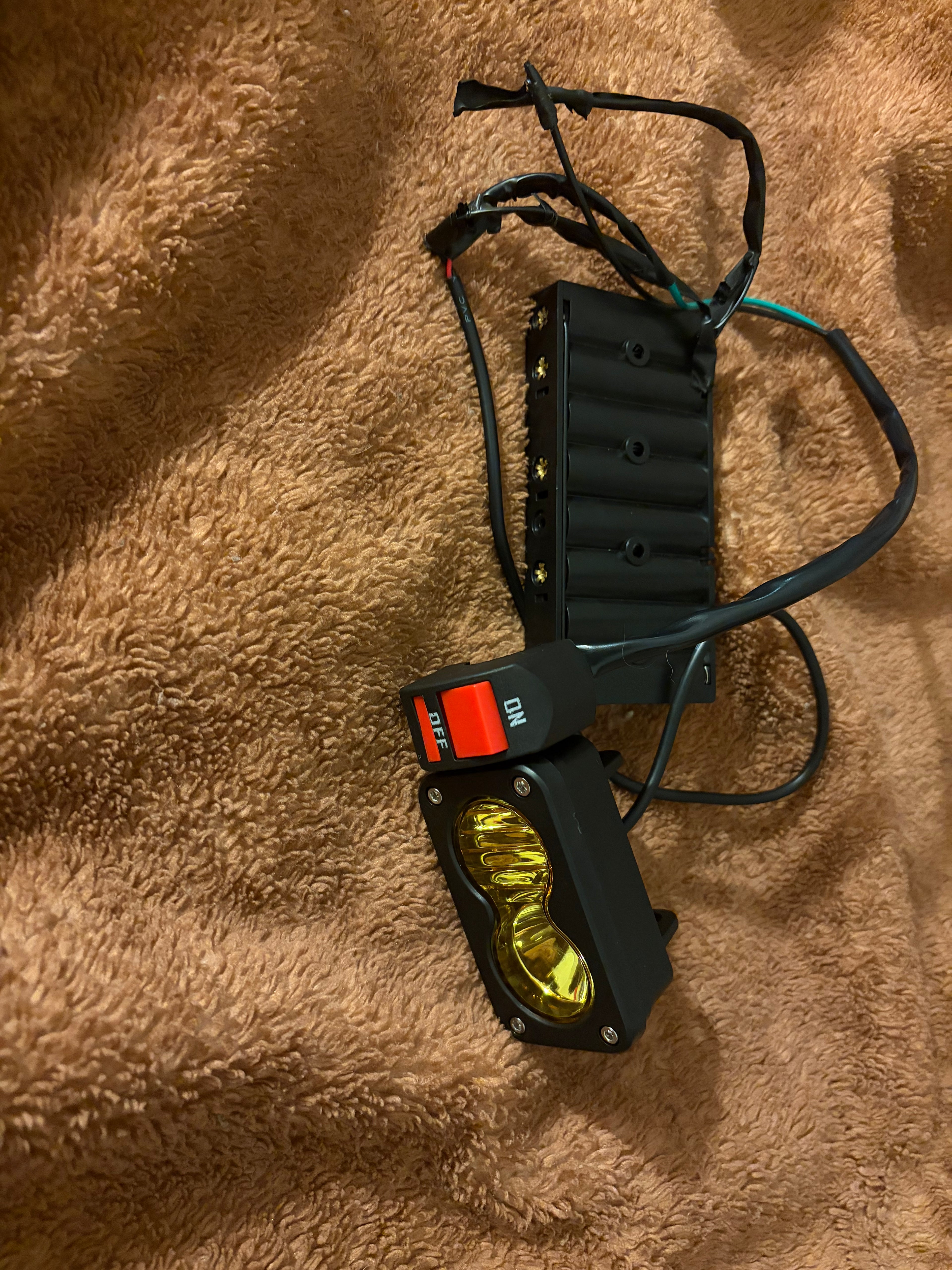 Battery powered Baja lights